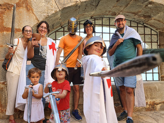 actividad para familias con niños en Peñíscola