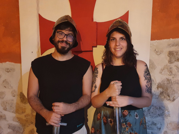 jugadores del escape room de peñíscola
