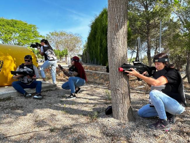 laser tag para eventos disponible para alquiler en castellon