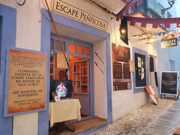local de escape peñiscola en calle san vicente número 5
